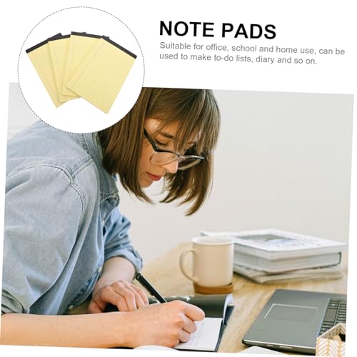 Blocs-notes petits lignés OSALADI x4 avec pages détachables pour notes quotidiennes