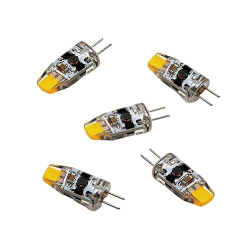 5 �p�b�N AC/DC 12V 24V 2W 3W G4 �����\ LED �d���z���C�g�E�H�[���z���C�g�i�`�������z���C�g�J���[(Warm White,0705-2W)
