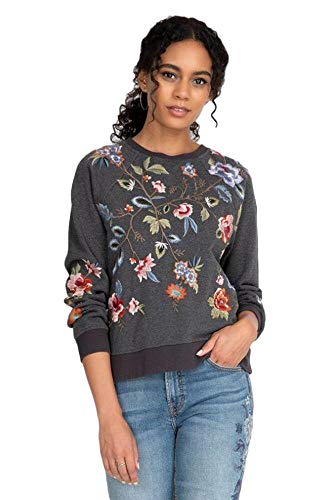 JWLA By Johnny Was Women's Sweatshirt, Charcoal Grey, Large