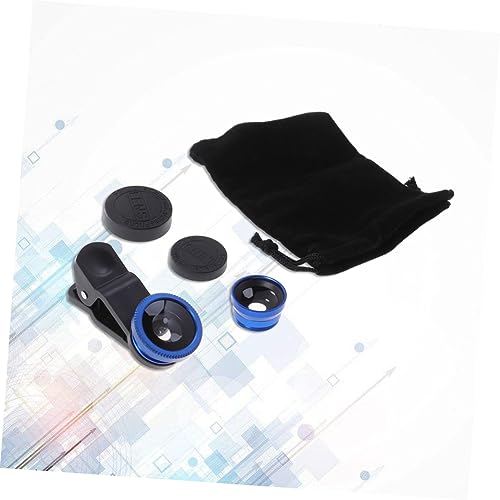 Angoily 3pcs Mobile Camera Lens Macro for Smartphone Phone Lens Phone Macro Lens Fish Eyes Lens for Phone Accessories Smartphone Camera Lens Fisheye Lens Phone