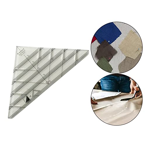 Regla Triangular Grande para Medir Ángulos 90° miniatura 4