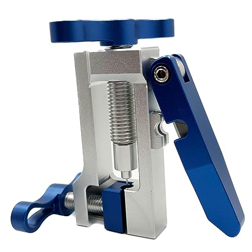 DEVMO 2 IN 1 Needle Driver Fitting Insert & Service Hydraulic Hose Cutter Tool,Bicycle Brake Lines Tubing Entry Device,MTB Road Bike Olive Head Press in Hydraulic Brake Lines Cutting Tools