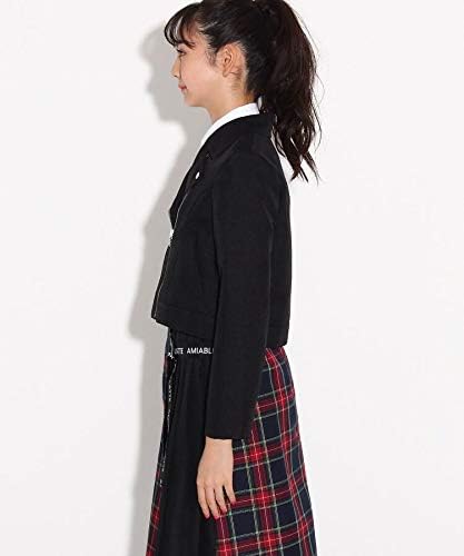 Amazon ピンク ラテ ライダースジャケット 卒服 ライダース ジャケット 31941041 キッズ ブラック 019 15 Xs150cm コート ジャケット 通販