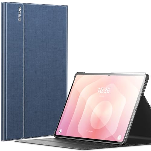 INFILAND Funda para Galaxy Tab S11 Ultra 2025 De 14.6 Pulgadas,Soporte Multiángulo Compatible con Samsung Tab S11 Ultra 5G SM-X936B/ SM-X930 [Activación/Suspensión Automática] (Azul Marino)