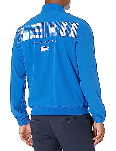Lacoste Men's Long Sleeve Novak Djokovic Off-Court Tennis Full Zip Sweatshirt2