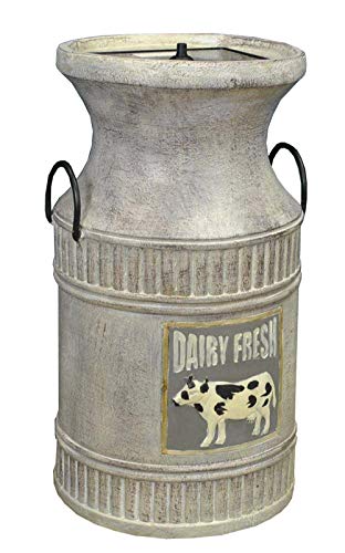 Milk Churn Fountain Outdoor Water Feature (Solar) by Smart Solar
