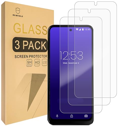 Mr.Shield Screen Protector compatible with Pinwheel Slim 6 [Tempered Glass] [3-PACK] [Japan Glass with 9H Hardness]