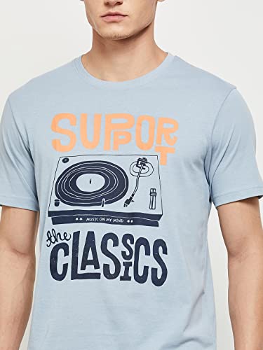 Image of Max Men Slim Fit Graphic Printed T-Shirt