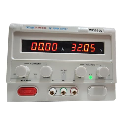 Image of Precision 0-30V,0-30A Adjustable Switch Power Supply Digital Regulated Lab Grade (Input 110V)