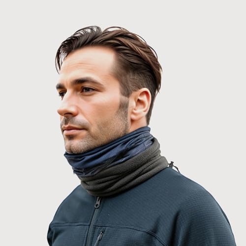 Winter neck gaiter, Ski Mask - half balaclava - face mask for cold weather activities3