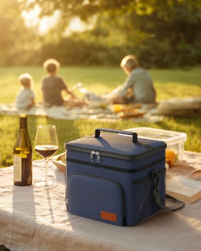 Image of HOTOR Insulated Lunch Box Men Women Leak-Proof Cooler Lunch Bag 15L