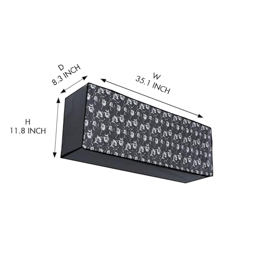 Image of THE LION'S SHARE Air Conditioning Dust Cover Folding Designer Ac Cover for Indoor Split Ac 1.5 ton -TLS-02