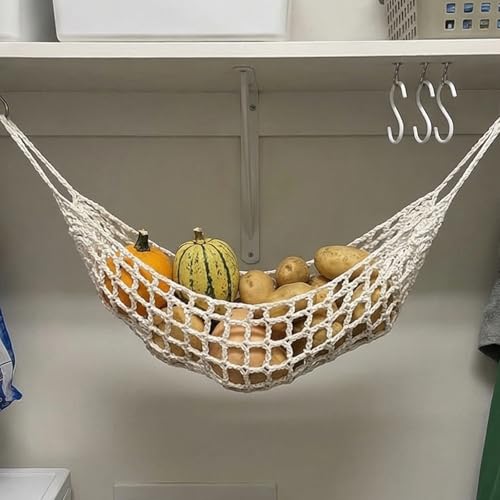 Cesta de almacenamiento de pared para evitar encimeras llenas y frutas dañadas 6