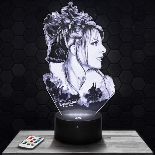 Lampe de chevet - Veilleuse Tactile M. Farmer Lampe 3D LED illusion, Idée cadeau Noël anniversaire garçon et fille Lampe de nuit chambre d'enfant ou adulte TOP