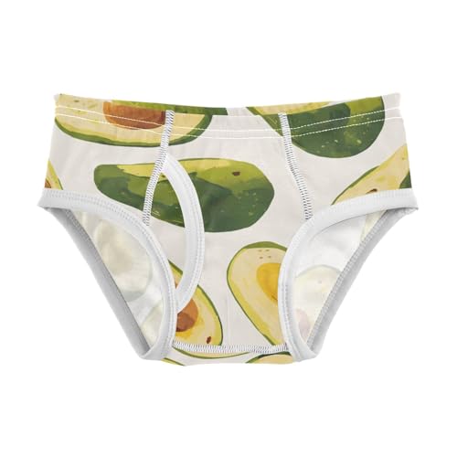KLL Avocado Green Toddler Boys Soft Training Underwear Breathable Undies