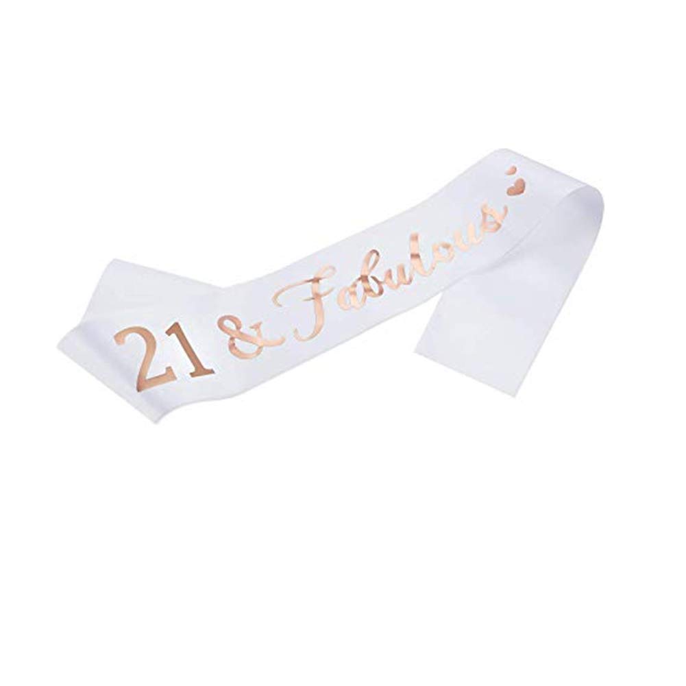 Diadema e fascia per 60° compleanno, 60° compleanno, 60 favolose fasce