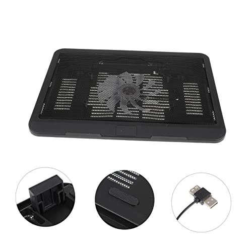 Base para Laptop con Ventiladores Dual y Altura Ajustable miniatura 4
