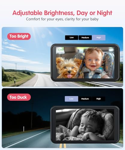 LUCKVIEW BM2 PRO Dual Baby Car Camera の商品画像 4