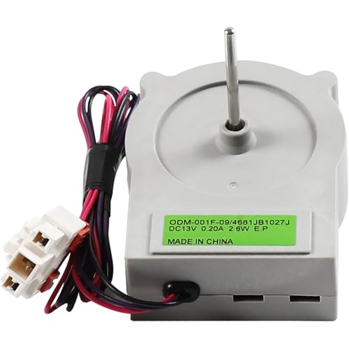 Moteur ventilateur réfrigérateur 4681JB1027J haute précision compatible ODM-001F-09