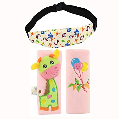 MUROAD 2 Pezzi Copricintura Auto e 1 Pezzi