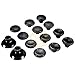 Produktbild PS4 & XBOX1 Controller Thumbsticks 14in1 Austauschbare Aimsticks in vers. Höhen (Schwarz)