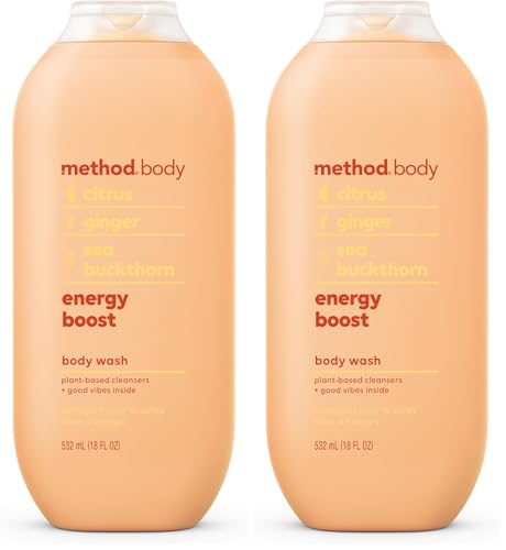 Method Body Wash, Energy Boost, Paraben and Phthalate Free, 18