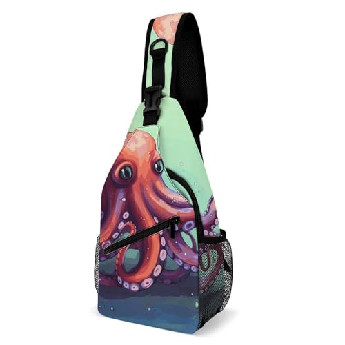 Bolso bandolera cruzado casual para senderismo y viaje miniatura 1