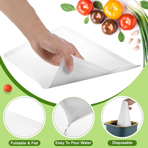 Hojas desechables para tabla de cortar 10x13 pulgadas 120 unidades miniatura 3