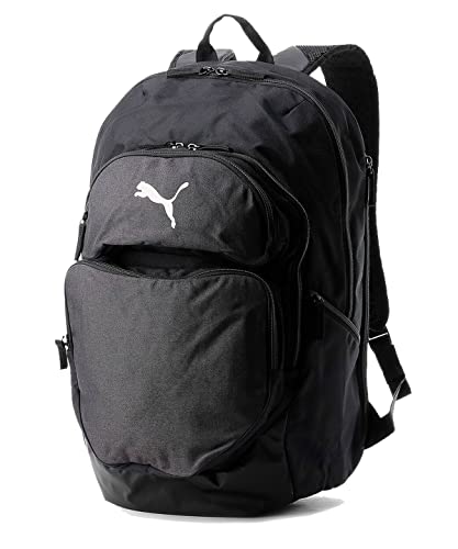 Puma 079267 TEAMFINAL Gym Training Backpack, 10.9 gal (45 L), Spring and Summer 23 Color, Black (01)