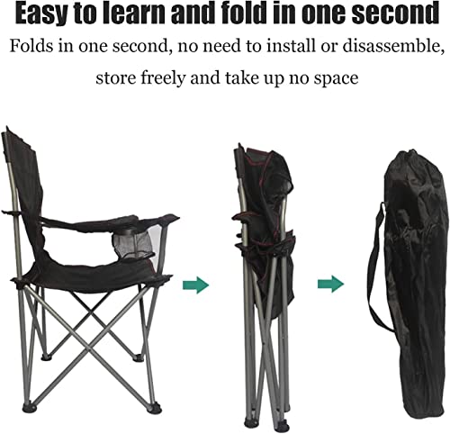 Chaise de camping ultralégère avec sac de transport compact - 8