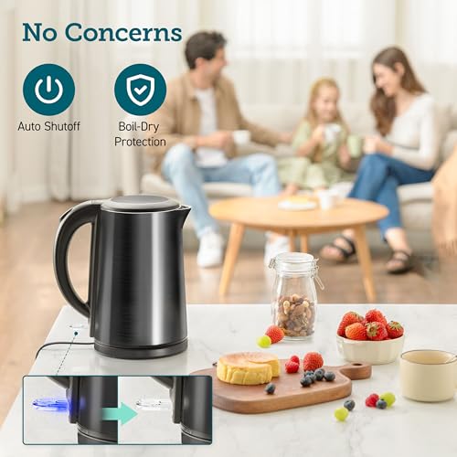 image for COSORI Electric Kettle, Cool-Touch Double Wall Stainless Steel Insulat
