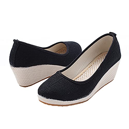 Mocasines Casuales para Mujer, Zapatos de Plataforma deslizantes de Primavera y otoño Cover