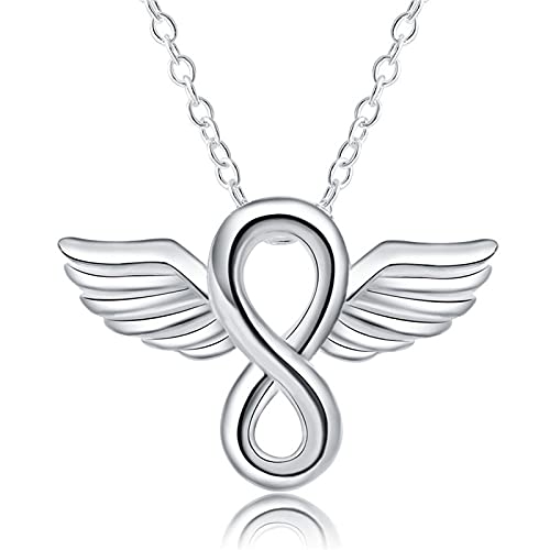Ailes d'ange romantiques en argent 925 le symbole d'un amour éternel