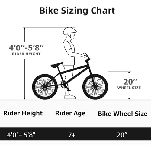 WEIZE Freestyle 20 Inch BMX