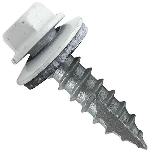 1" #14 metal roofing screws with EPDM washer