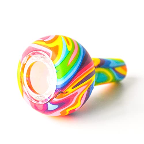 14 mm Silikonschale für Glasbongs, Räucherwasser-Bong-Schüssel (2 Stück), zufällige Farbe – Bild 8