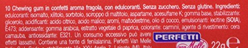 Mentos #Cool, Gomma da Masticare, Fragola, 5