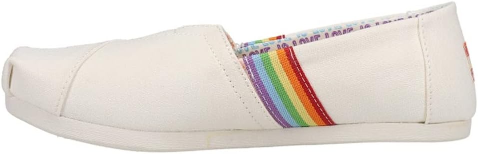 TOMS Womens Alpargata Oxford, White , 7