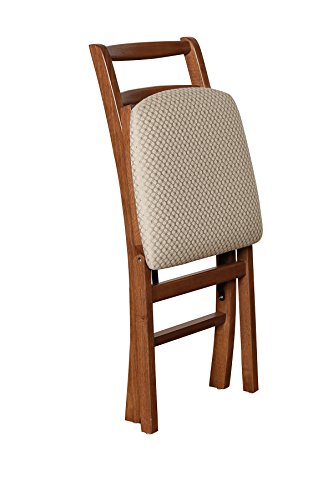 Stakmore Shaker Ladderback Folding Chair Finish, Set Of 2, Fruitwood #TOP1
