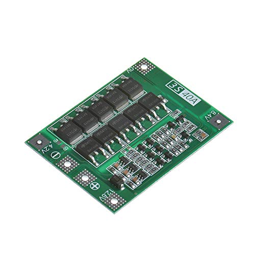 Miniatura 2 de DAOKI 2 unids placa de protección PCB 40A 3S Li-ion cargador de batería de litio PCB BMS placa de protección con equilibrio de carga para 40A motor