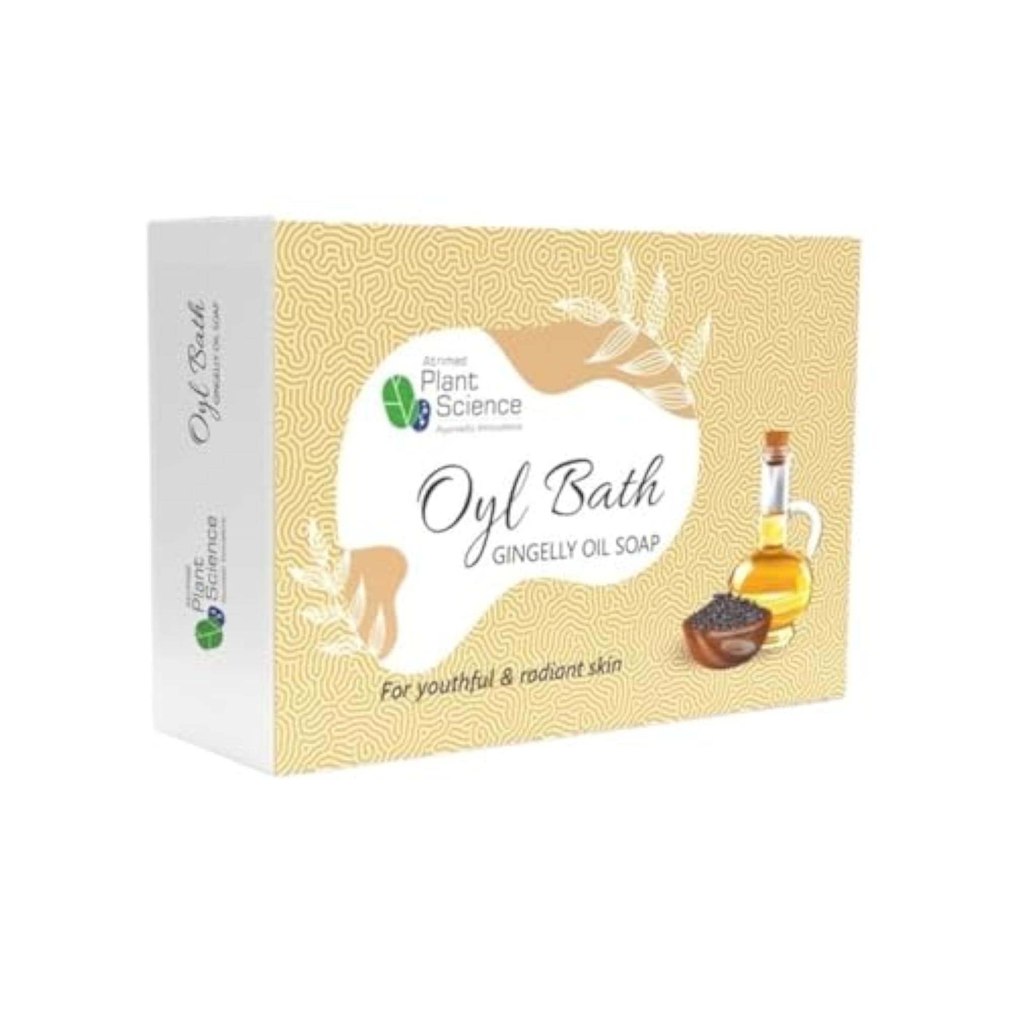 Gingelly Oil Soap for Youthful Skin, 75g