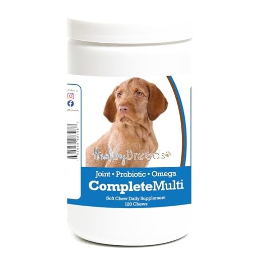 Healthy Breeds Wirehaired Vizsla All in One Multivitamin Soft Chew 120 Count