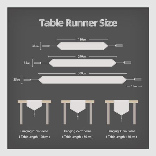 WAITER TREE Runner da Tavolo in Biancheria