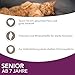 IAMS Delights Senior Katzenfutter Nass - Multipack mit Huhn und Fisch in Sauce, hochwertiges Nassfutter für ältere Katzen ab 7 Jahre, 12 x 85 g