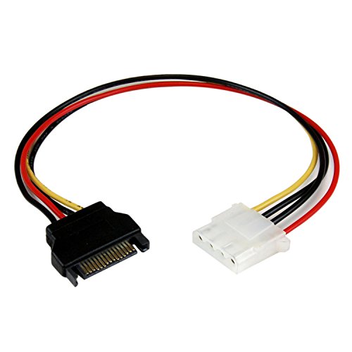 STARTECH.COM Câble Adaptateur d'Alimentation Interne SATA vers Molex (4 broches) 30 cm Femelle vers Mâle