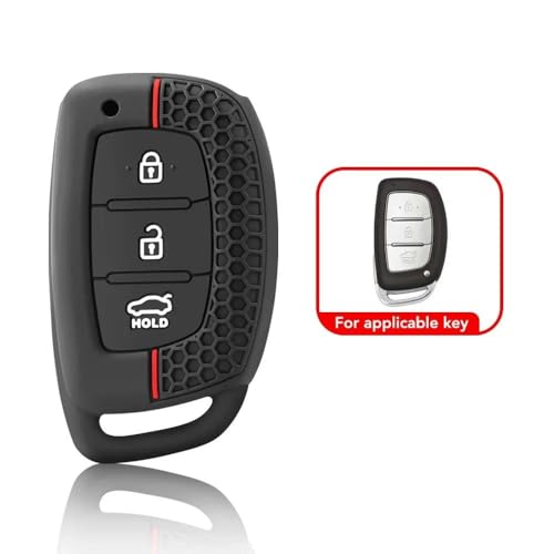 Couvre clé silicone Hyundai I40 Ix45 housse protection télécommande 3 boutons - 2