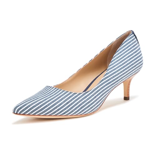 Lauren Ralph Lauren Women's Adrienne Striped Canvas Pump