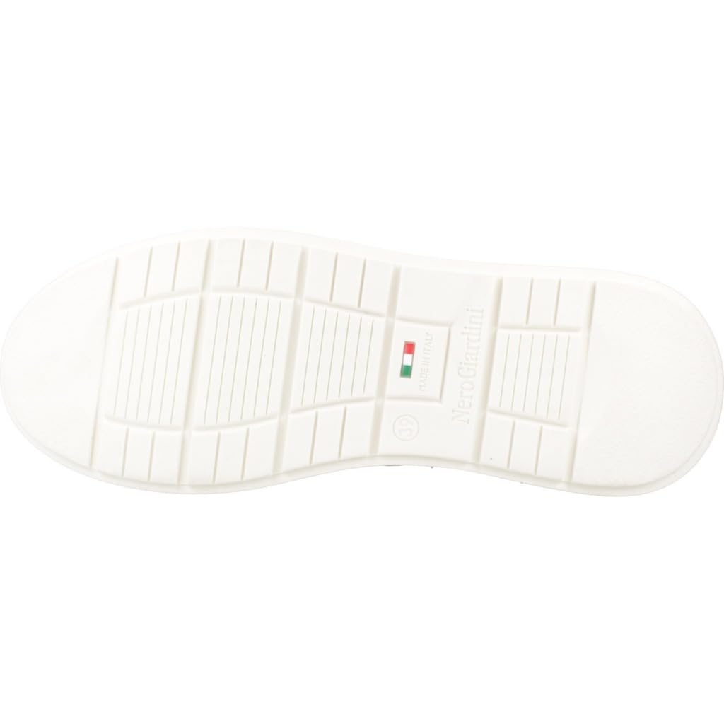 Nero Giardini I514200D Sneakers da Donna in Pelle Nera