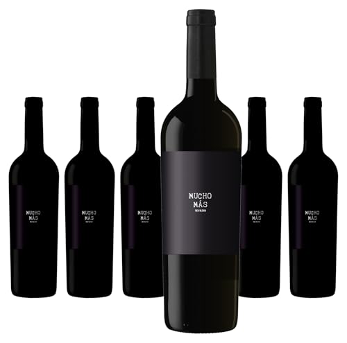 Félix Solís Mucho Más Tinto - Black Edition - Rotwein aus Spanien - 6 x 0 75L