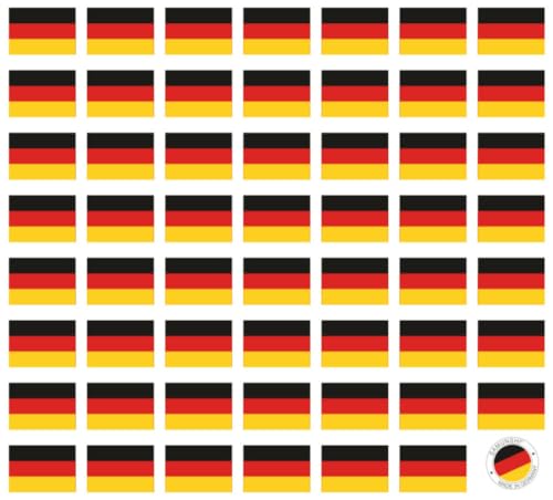 Samunshi® Autoaufkleber Deutschland BRD Autosticker 55 Flaggen Set je 3cm breit | Länderflaggen Länderfahnen | Wohnmobil Fahrrad Auto Motorrad